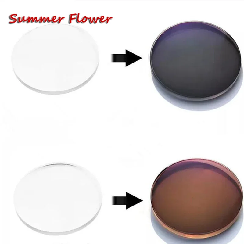 

Anti UV Reflective 1.67 Index Chameleon Ultra Thin Light Quality Transitions Photochromic Lenses