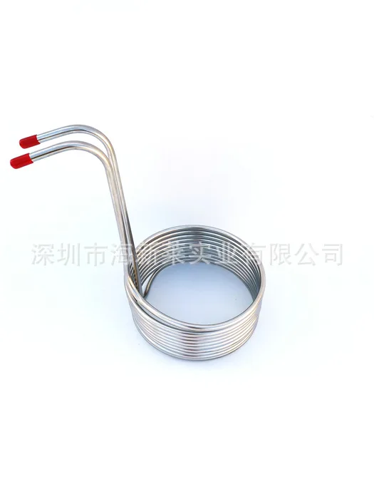 

8.8M Super Efficient 304 Stainless Steel Beer Cooling Coil Home Brewing Immersion Wort Chiller Pipe Bar Wine Making Machine Part