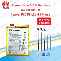 100original 3000mah hb366481ecw battery for huawei honor 8 8 9 lite honor 5c ascend p9 huawei p10 p9 lite g9 phonetoolstrack