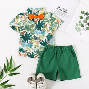 Hot Sale 2021 Summer Style Children Clothing Sets Tops Shorts Boys Girls Sports Suits Kids Clothes 2 Piece Sets High Quality New