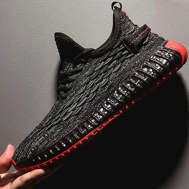 

Men's Summer Fly Weave Sneakers Leisure Shoes Breathable Fashion Sports Basketball Running Comfortable Shoes