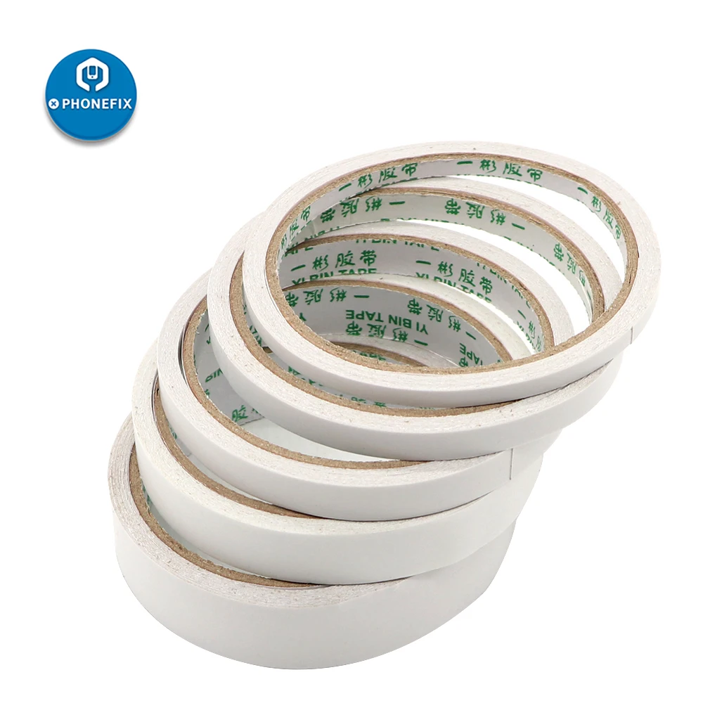 Прочная двухсторонняя лента ультратонкая клейкая длиной 8 м шириной 5/8/10/15/20 мм