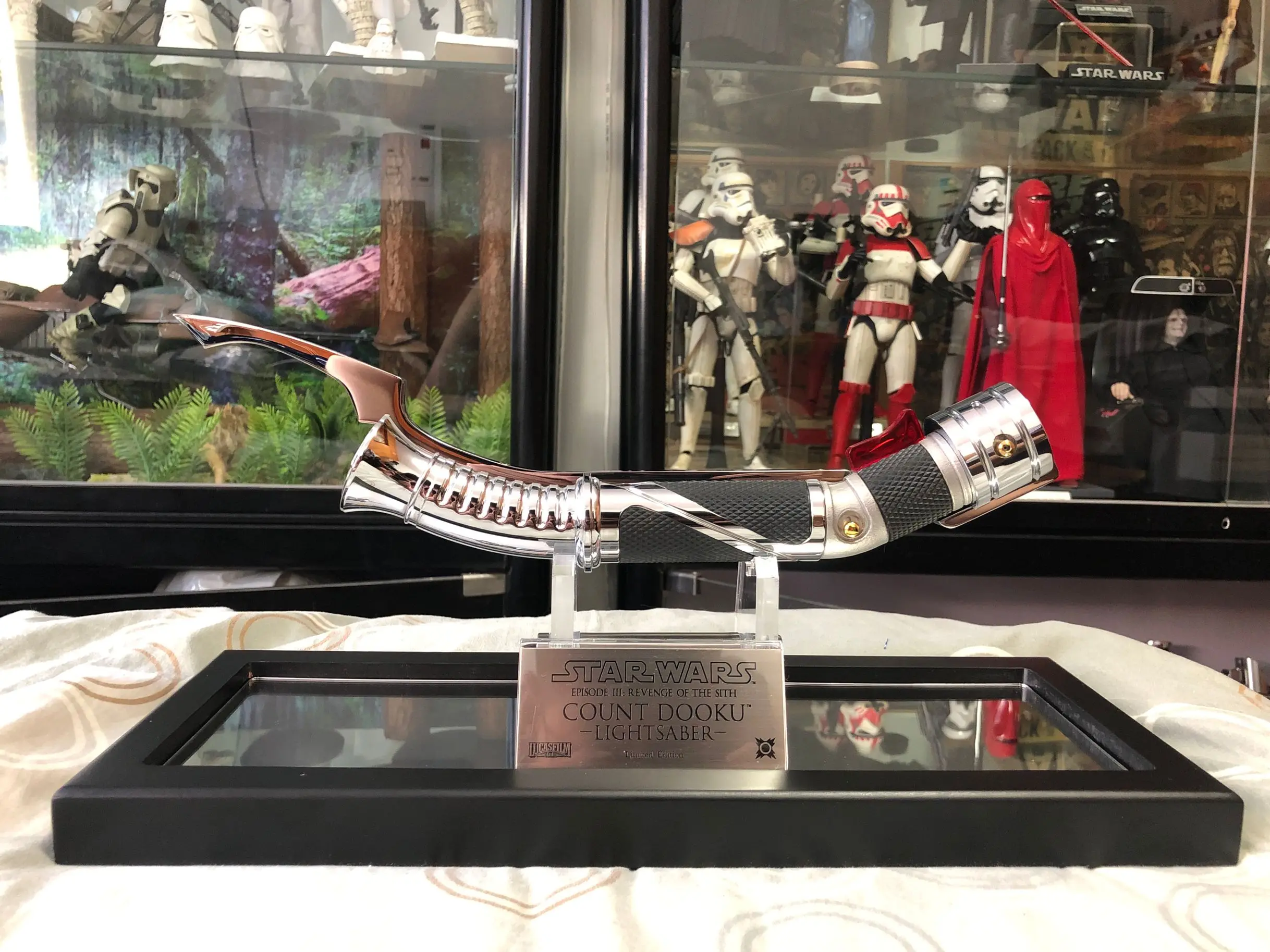 Новинка Dooku световой меч Graflex плавное поворот Новый Pixel Blade Proff2.2 звуковая плата