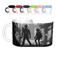 the last of us limbo new edition ceramic mugs coffee cups milk tea mug last us limbo video game shadows ellie joel city