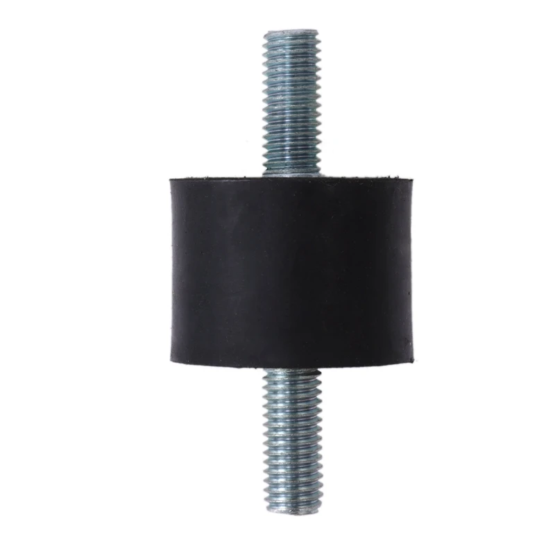 4 шт. M10 резиновый амортизатор с двойной внешней резьбой антивибрационный