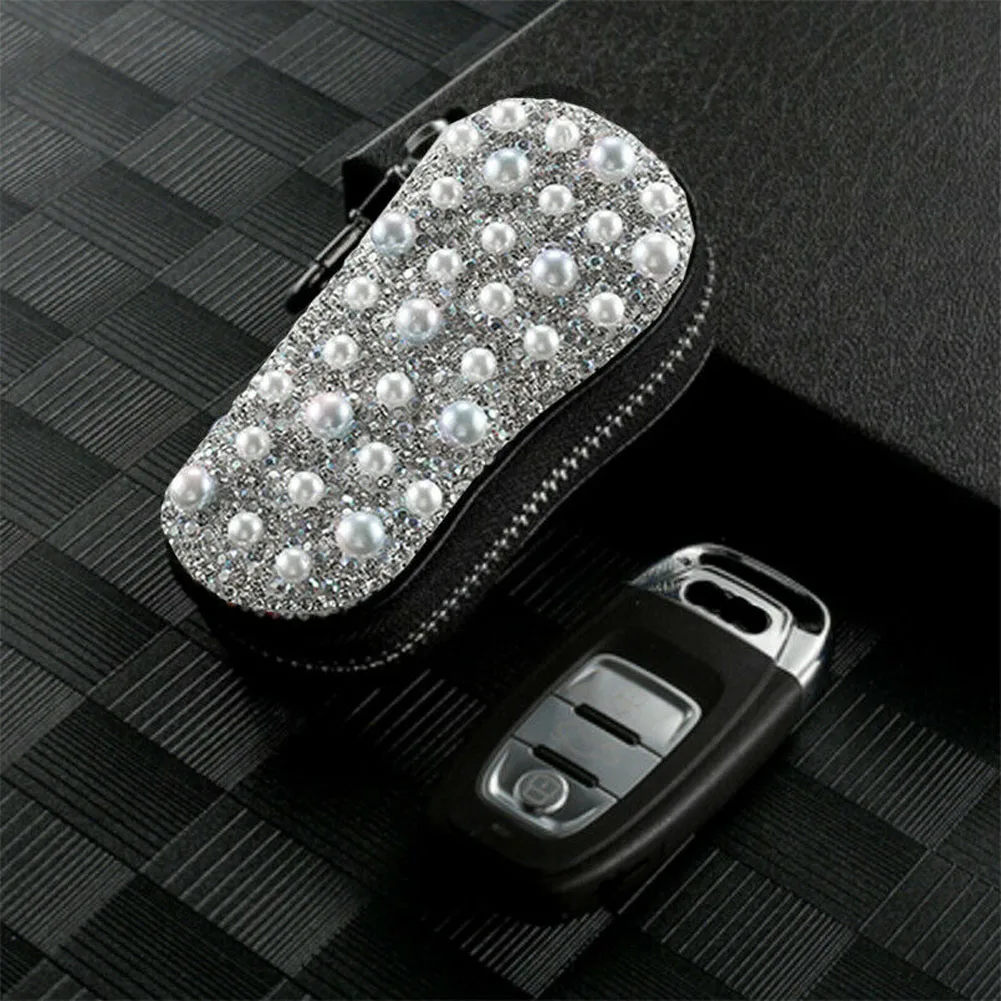 Роскошный женский чехол-накладка с кристаллами и жемчугом | Автомобили мотоциклы