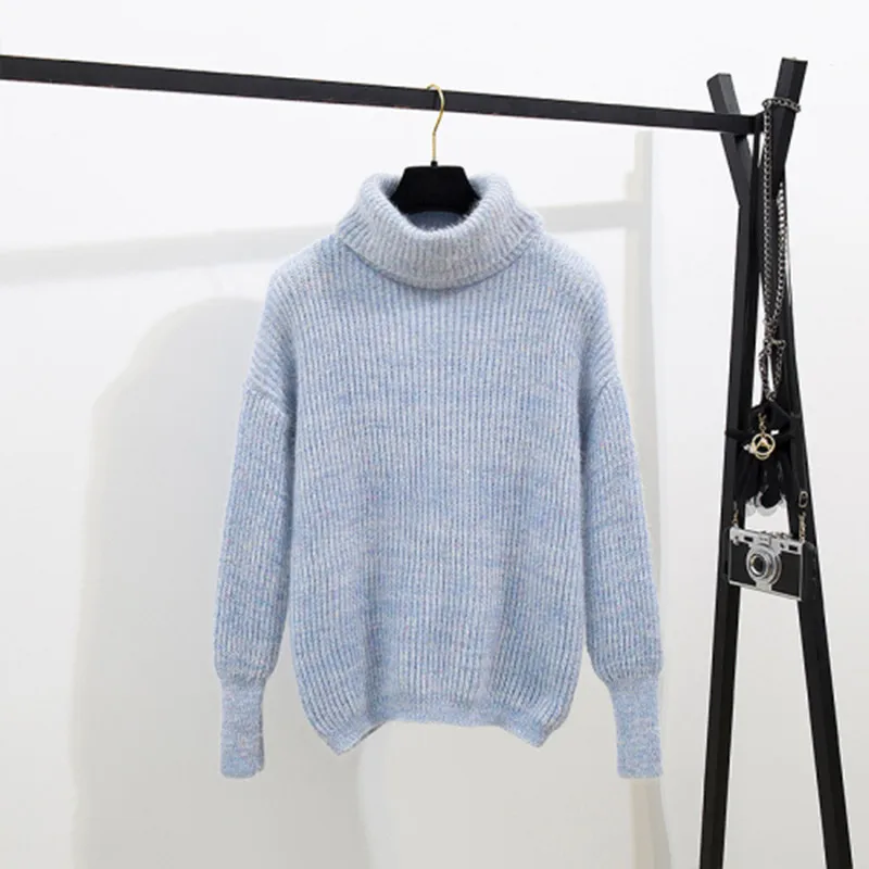 Модная Неделя 2021 модный новый узор свитер с высоким воротником и длинными