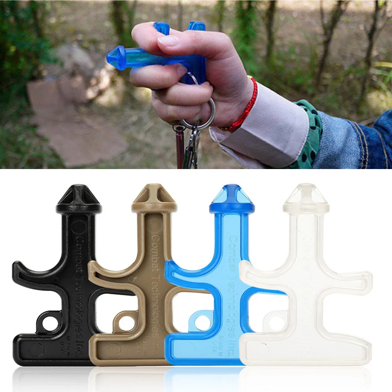 

Self Defense Stinger Weapons Defensa Personal Keychain Black Mini Nylon Plastic Steel Drill Survival Tool Kit For Women Men