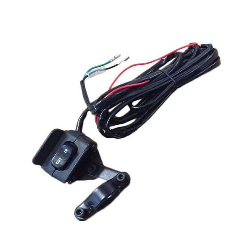 

12V Winch Relay Kit Winch Rocker Thumb Dashboard Switch UTV Electromagnetic Relay Suitable for ATV UTV