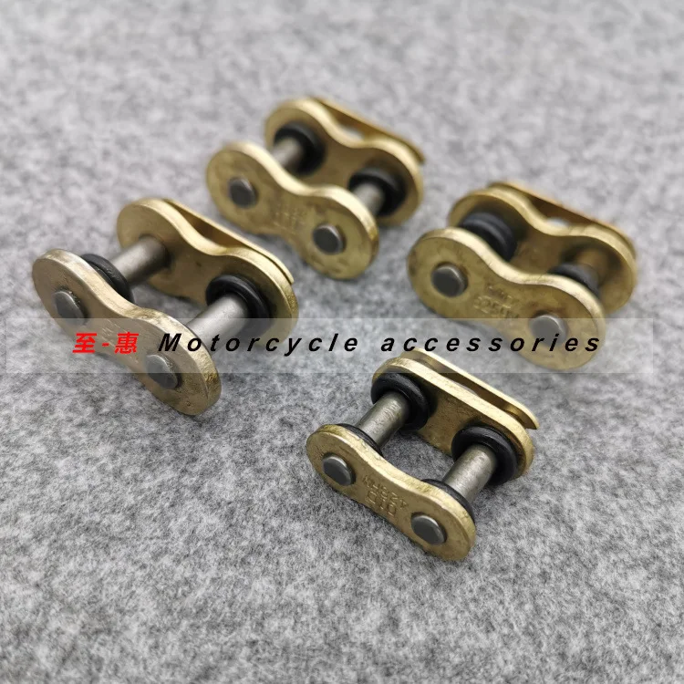 Golden 4pcs/lot DID 520 525 530 428 Chain Connecting Master Link O-Ring Seal for Motorcycle Dirt Bike ATV Quad