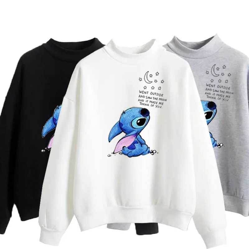 

Худи свободное в стиле K-POP с принтом звезд и Луны, Y2K