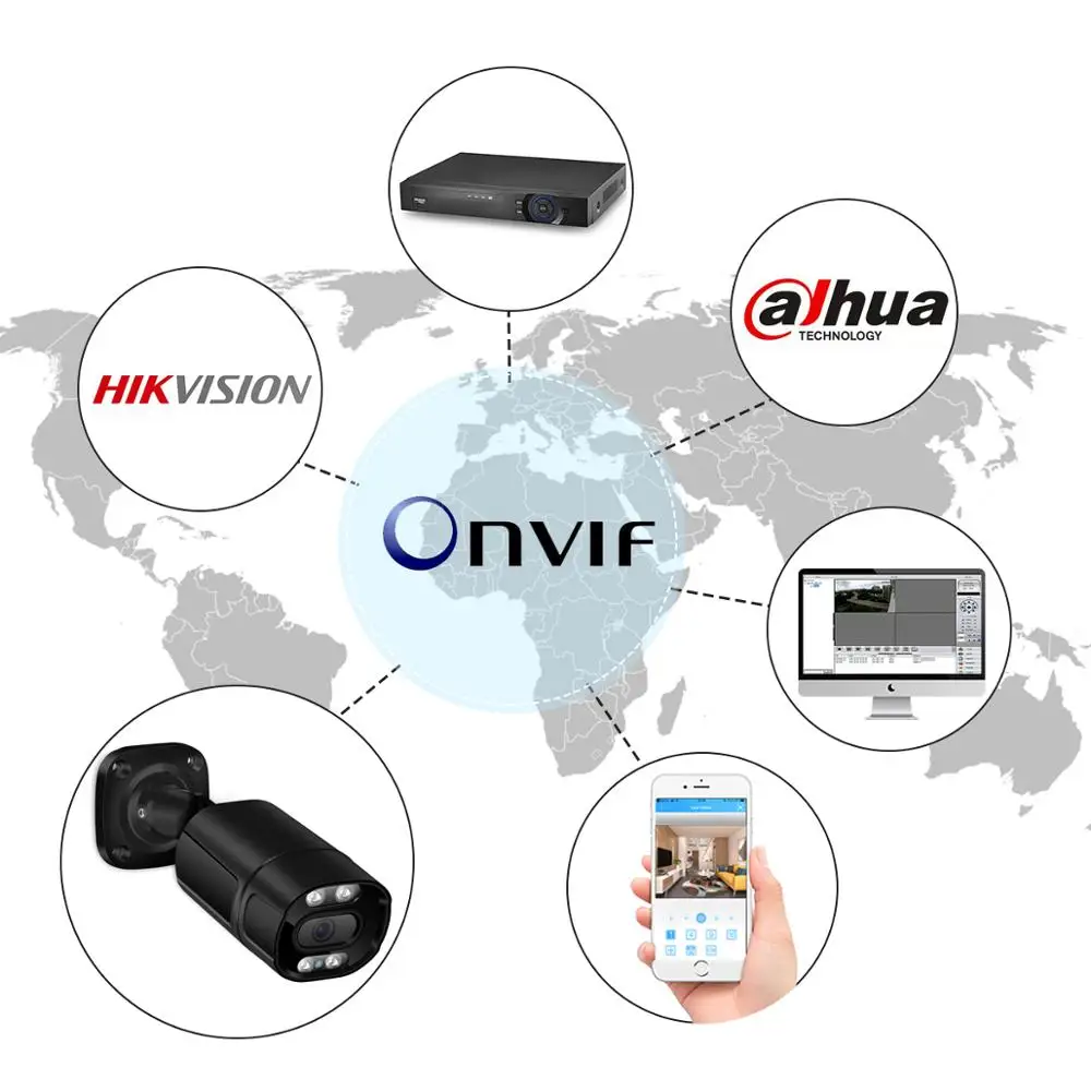 5mp color night vision ip camera outdoor 1080p poe waterproof two way audio poe camera ip ai human detection xmeye remote view free global shipping