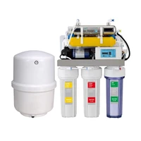 household 5 level ro water purification system reverse osmosis filtration system kitchen sink type pumpless purifier ro filter