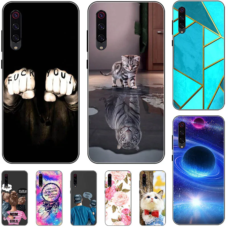 

Новый силиконовый чехол для телефона Xiaomi Redmi 9A Redmi 9i 6,53 дюйма, мягкий чехол из ТПУ с мультяшным рисунком, задняя крышка, чехол для телефона, Coque