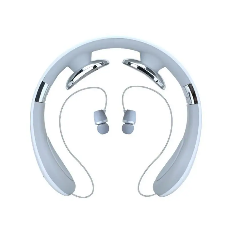 

Bone Conduction Bluetooth HIFI Headset Fashion Stereo Music Headphone With Massage Function Treatment Of Cervical Spondylosis