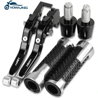 motorcycle aluminum adjustable extendable brake clutch levers handlebar hand grips ends for bmw rninet 2014 2015 2016