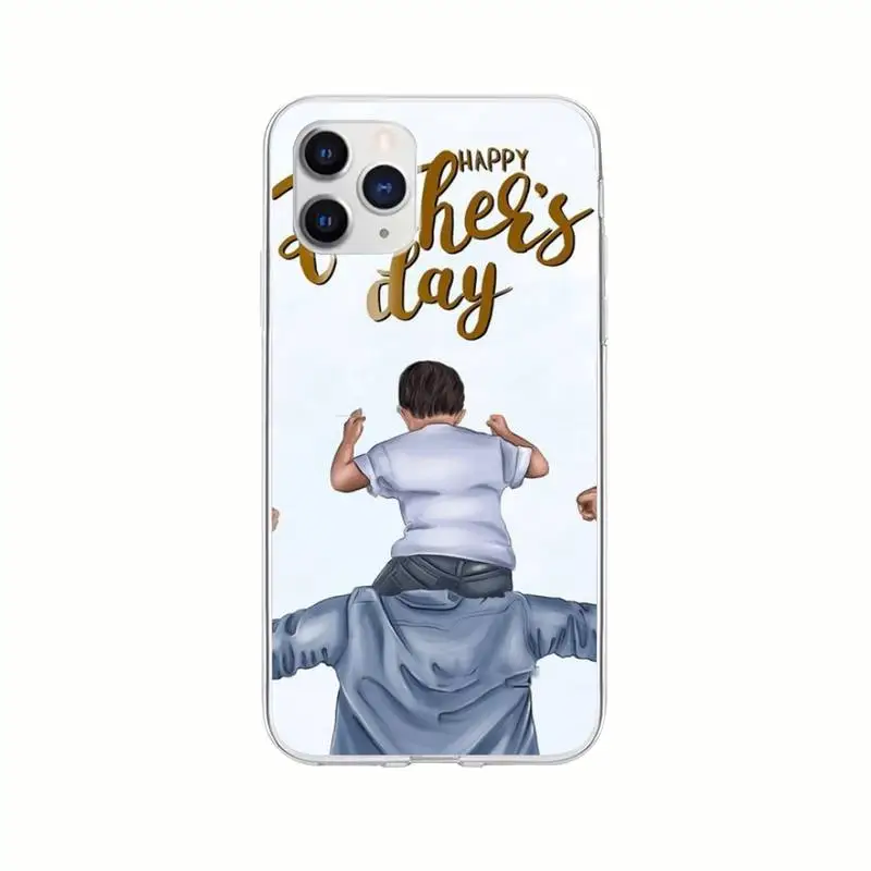 

Men Baby Mom Girl Son Transparent Phone Case Clear Cover For Xiaomi Redmi K30s Ultra Note 8 9 Pro Max 9s 10T Pro 11 10 Lite