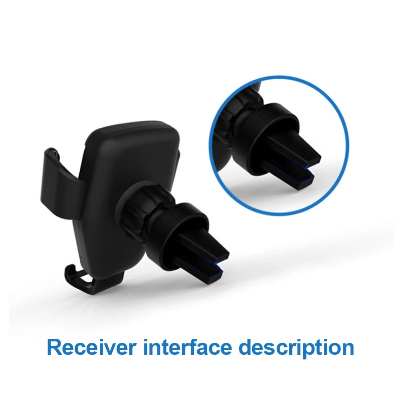 Tancredy USB беспроводное быстрое автомобильное зарядное устройство в мобильном