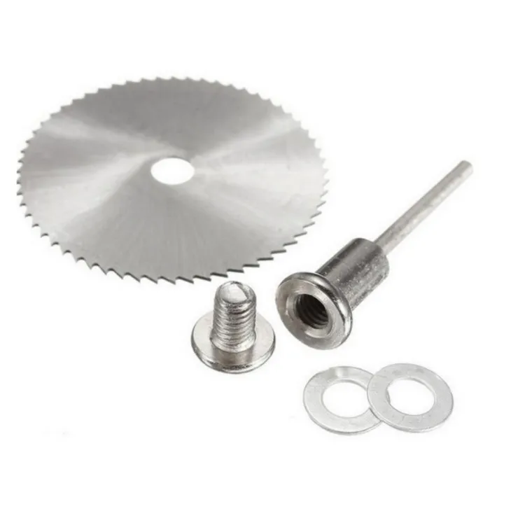 

100pcs Metal Circular Saw Disc Wheel Blades Shank High Speed Steel Mini Saw Blades with Mandrels Drill household Rotary Cutout