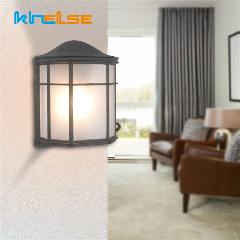 Открытый Винтаж светодиодный настенный светильник Водонепроницаемый 15 Вт Ретро