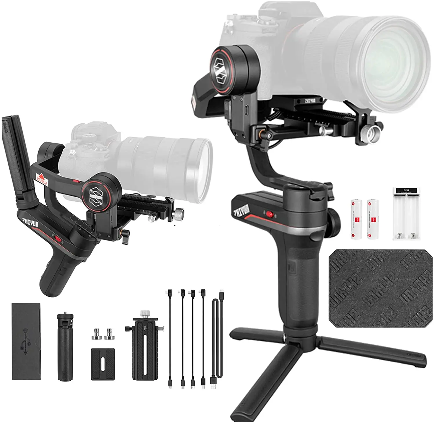 Стабилизатор Zhiyun Weebill S DSLR Gimbal для и беззеркальных камер Sony A7M3 A7III A7R3 Nikon Z6 Z7 Panasonic GH5