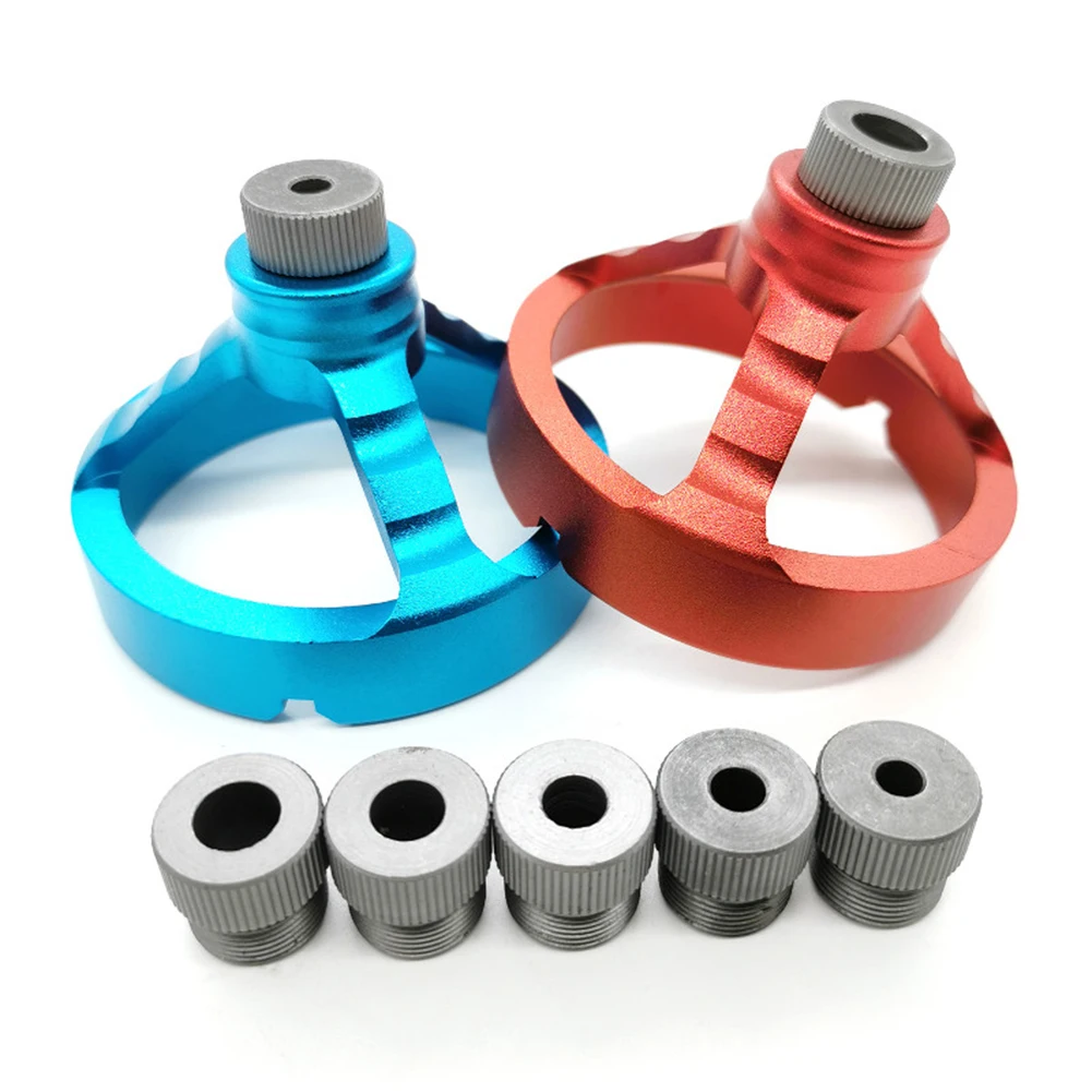 

Red/Blue Hole Puncher Locator Aluminum alloy Limit ring L wrench 90 Degree