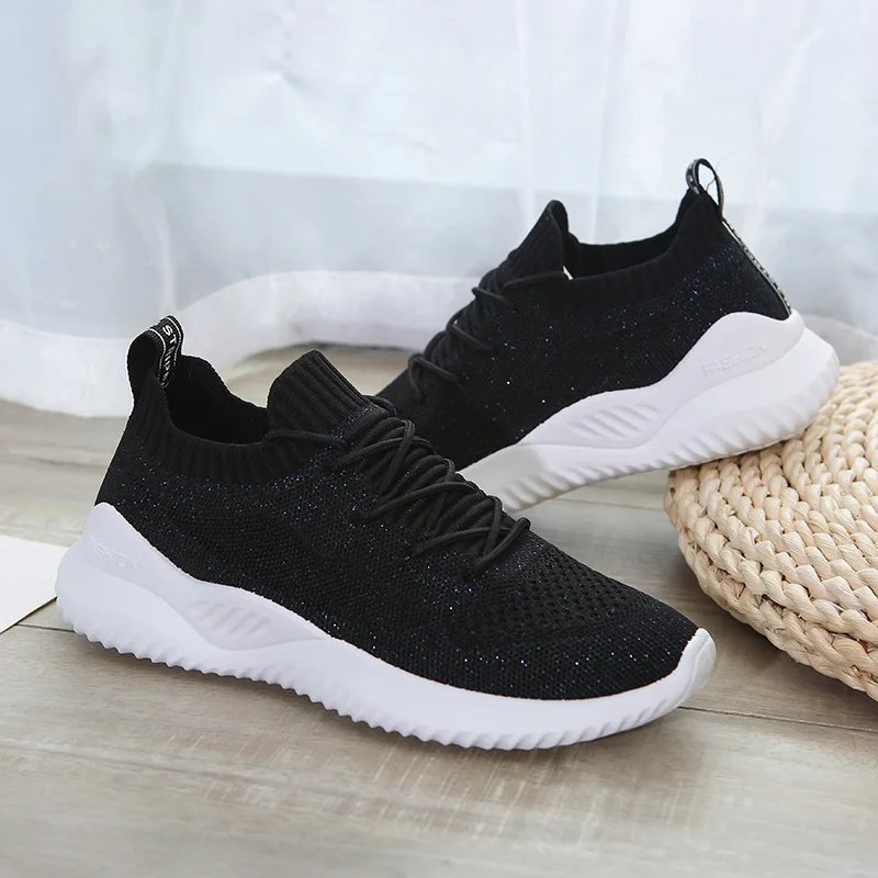 

Running sneakers women non-slip 2021 new Korean fashion breathable sneakers outdoor comfortable running shoes