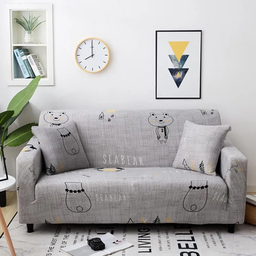 32 1/2/3/4 местный чехлов StretchSectional эластичный стрейч чехлы для диванов Гостиная