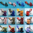 CX брелок мужской автомобильный брелок для ключей в скандинавском стиле модный двойной брелок в виде животного из искусственной кожи женский брелок для ключей в сумку