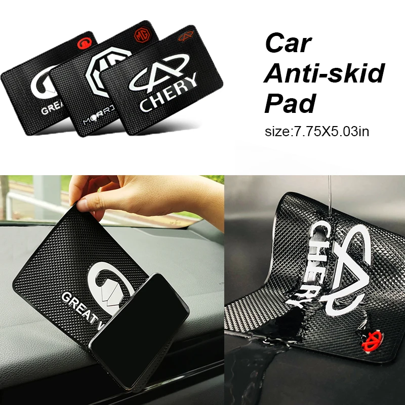

1pcs Car Mobile Phone Anti-skid Pad Storage Silicone Interior Dashboard for Peugeot 308 307 206 207 208 3008 car accessories
