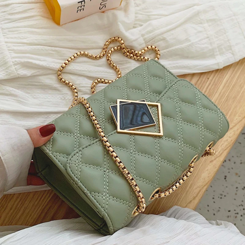 Однотонные женские сумки через плечо из искусственной кожи 2019 роскошная женская