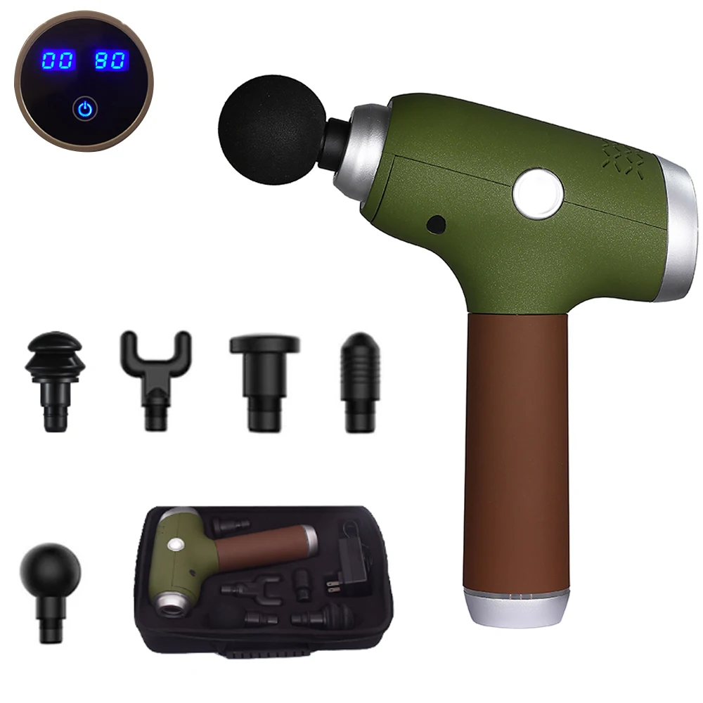 Фасции пистолет массажный для глубокого расслабления мышц артефакт фитнес