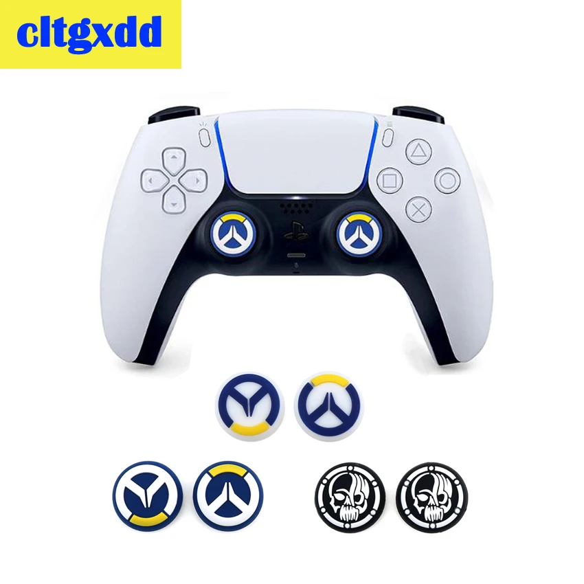 2 шт. силиконовый Стик ручка Кепки Джойстик крышка чехол для Sony Dualshock 5 4 3 PS5 PS4 PS3