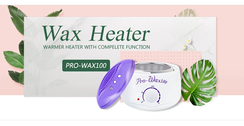 Инструмент для удаления волос Эпилятор подогреватель Pro-Wax 100 Мини Спа Ручной Эпилятор ноги парафин воск теплый горшок корабль с русского склада
