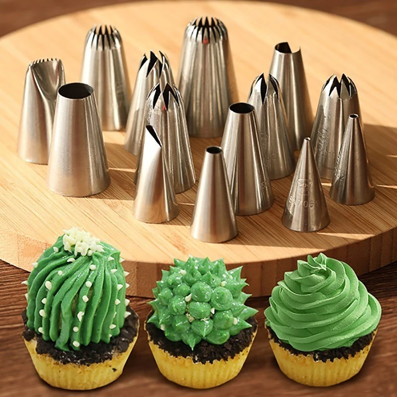 38 шт. силиконовые насадки для украшения тортов| |