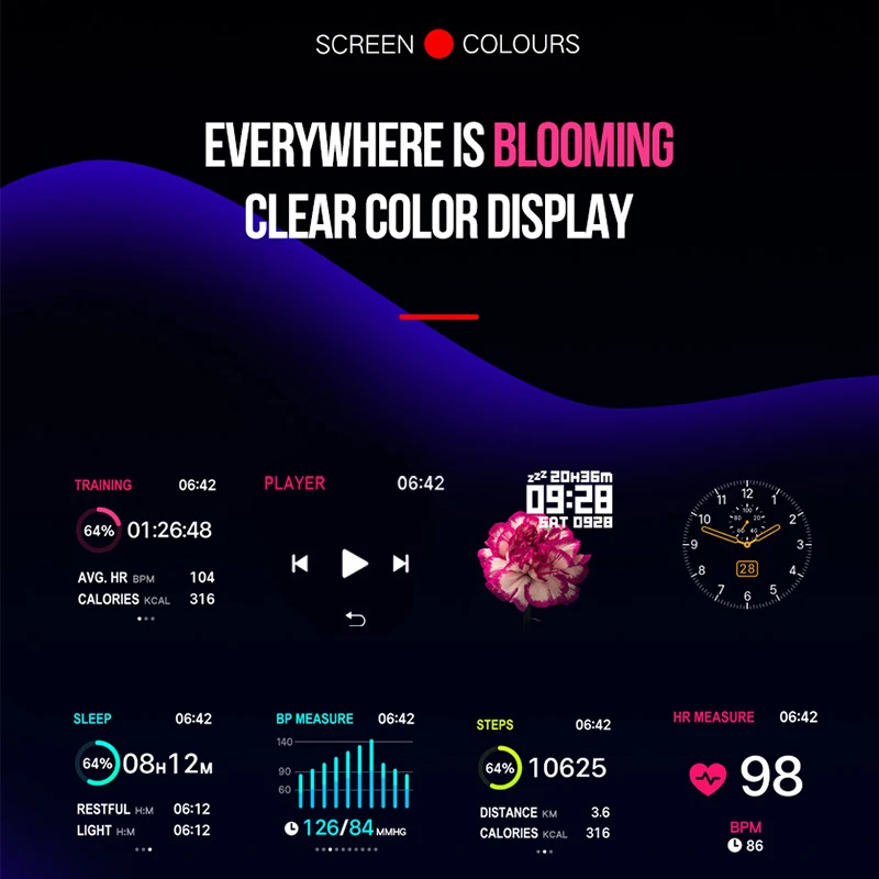 Смарт-часы B57 для мужчин и женщин водонепроницаемые спортивные iphone Huawei Xiaomi