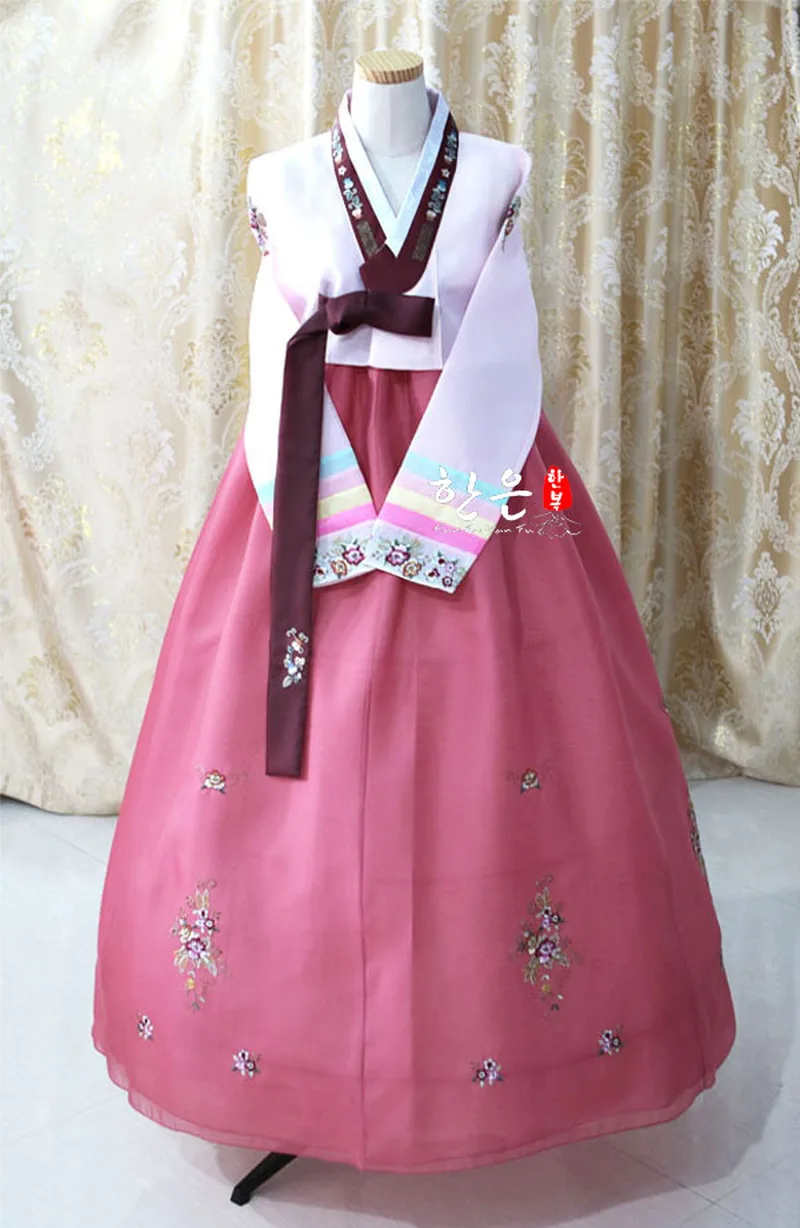 

Korea Imported Fabric / Mother Hanbok / Korean Traditional Clothing / Korean Hanbok