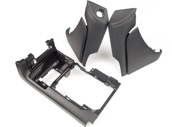 Черная внутренняя панель приборной панели с кожаной отделкой для Land Cruiser