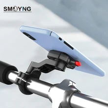 SMOYNG Quick Lock Uninstall Motorcycle Bike Phone Holder Stand Support For Xiaomi iPhone Moto Bicycle Handlebar Mount Bracket SMOYNG Quick Lock Uninstall Motorcycle Bike Phone Holder Stand Support For Xiaomi iPhone Moto Bicycle Handlebar Mount Bracket