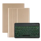Для Lenovo Tab M10 FHD Plus 10,3 X606FX606X кожаный чехол и клавиатура с подсветкой чехол для Lenovo Русская английская клавиатура