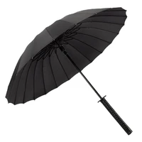 large long handle umbrella katana men free shipping gift for man luxury business umbrella outdoor paraguas rain equipment