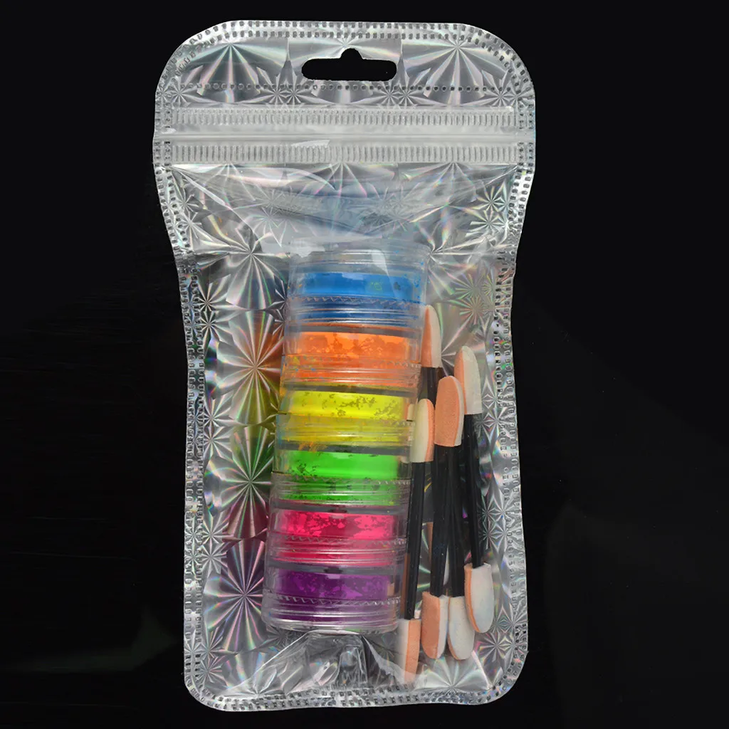 1 г ультратонкий Флуоресцентный порошок для ногтей флуоресцентный пигмент