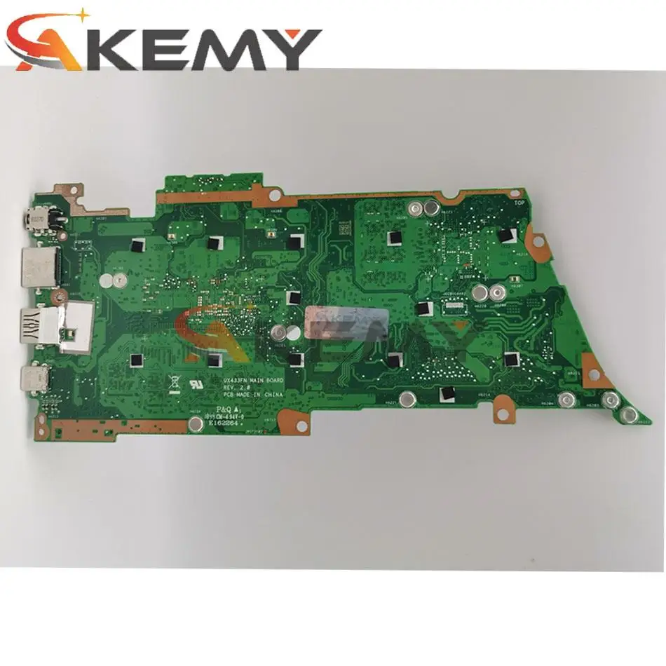 ux433fa motherboard for asus ux433fn ux433fa ux433f ux433 laptop mainboard ux433fa mainboard tested w i5 8265u 8gb ram free global shipping