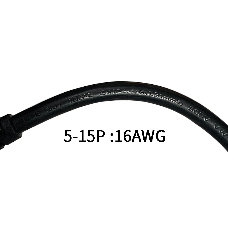 0.6M 16AWG US 5-15P TO C13+C5+5-15R Japan Nema Plug 3 Pin To 5-15R+IEC320 C5+C13 Wire Power Extension Cable Cord | Электроника