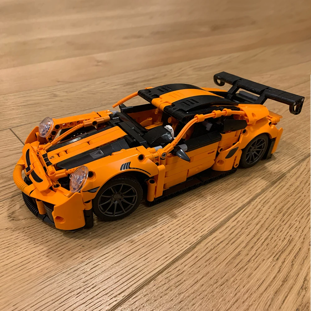 

Technic Series Creator High-tech RSR Super Racing Car GTE SUV Sports Vehicle Building Blocks Moc Model Modular Bricks Toy 911car