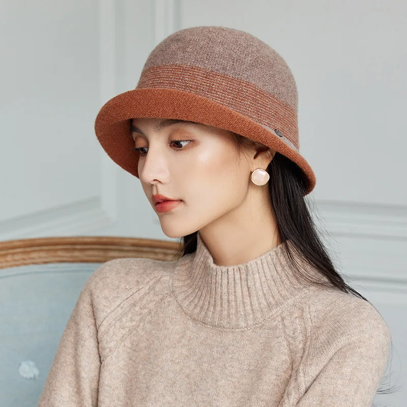 Женские шерстяные шляпы [PTAH] винтажные в британском стиле для церкви элегантные