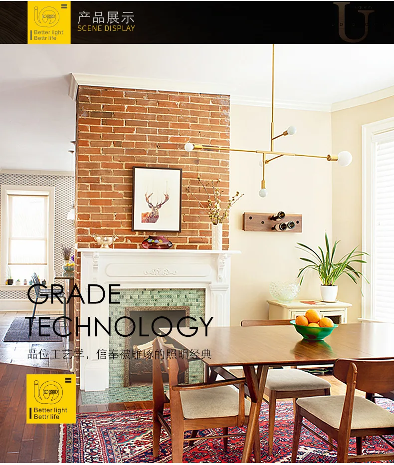 Скандинавский современный Золотой светодиодный подвесной светильник s для