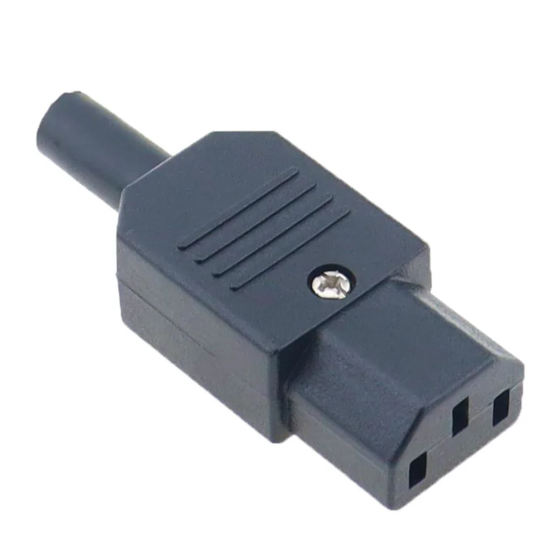 

IEC320 C14 C13 электрическая розетка переменного тока, 3 женских и мужских разъемов, 3-контактное Крепление Розетки