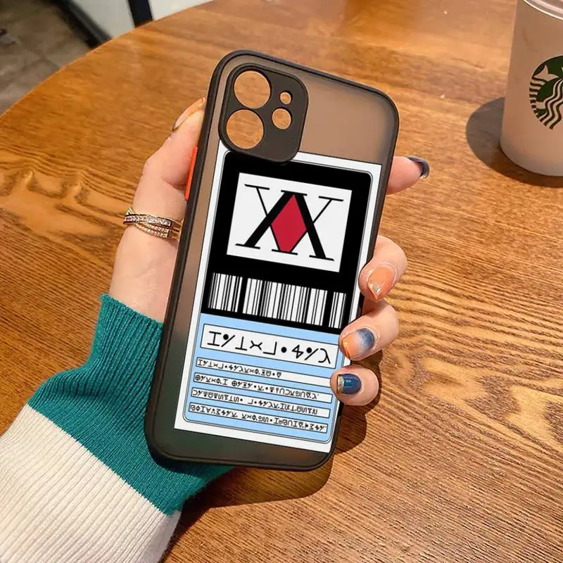 

HUNTER x HUNTER HxH Gon Killua Anime Phone Case For iphone 7 8 12 11 X XR XS pro Max Mini plus Soft silicone cover shell funda