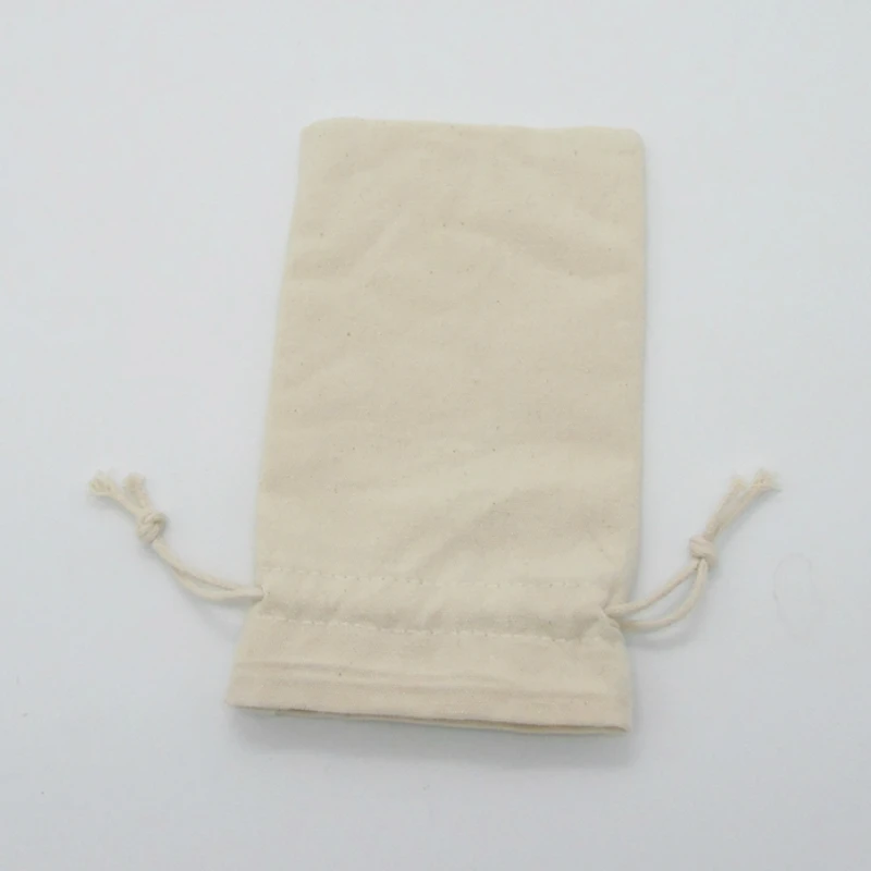 50 шт Холщовая Сумка на шнурке упаковка ювелирных изделий Свадебный